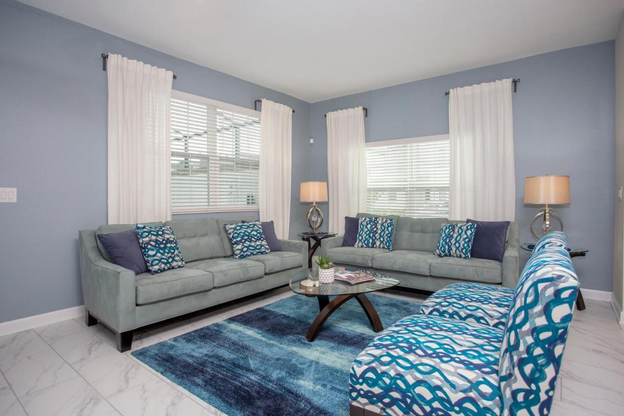 Wonderful 5 Bedroom W/ Pool Close To Disney 4801 Kissimmee Dış mekan fotoğraf
