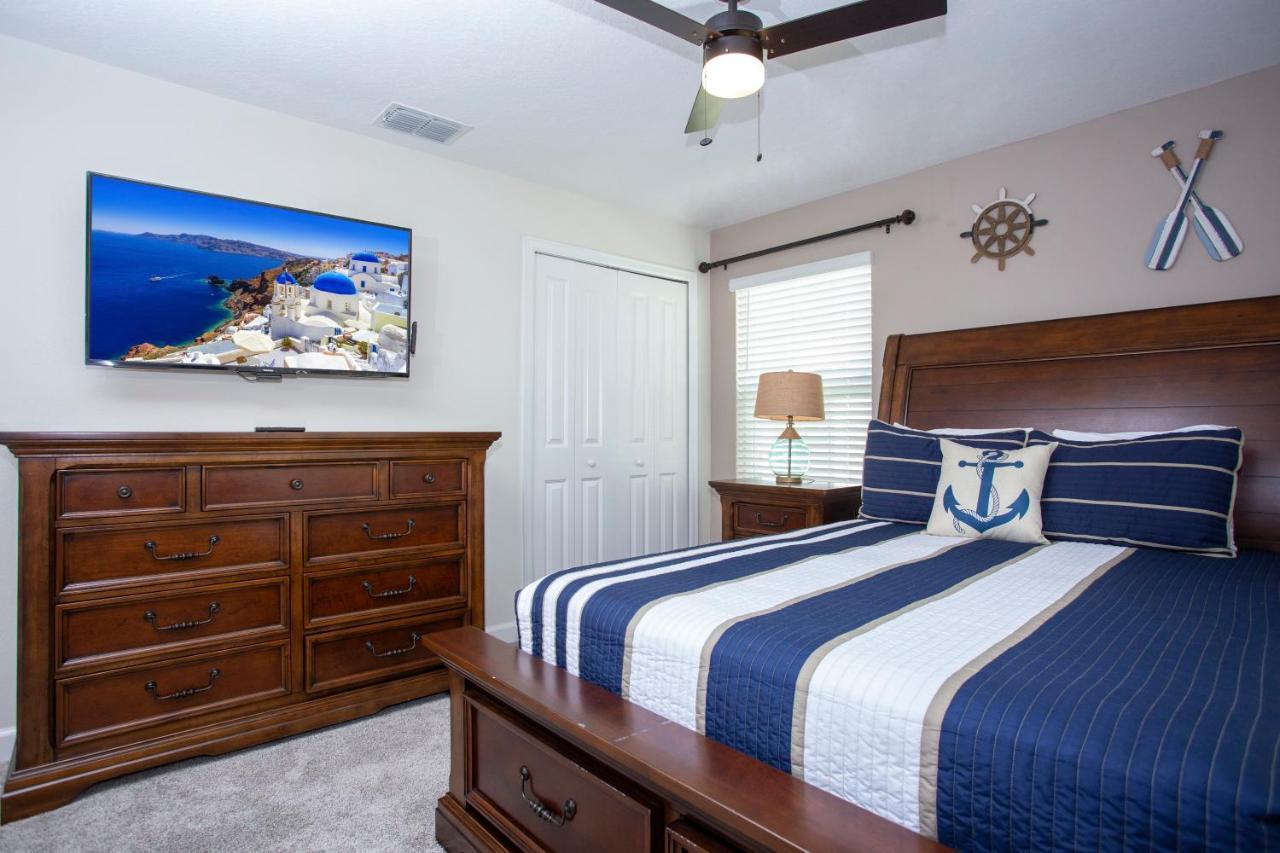 Wonderful 5 Bedroom W/ Pool Close To Disney 4801 Kissimmee Dış mekan fotoğraf