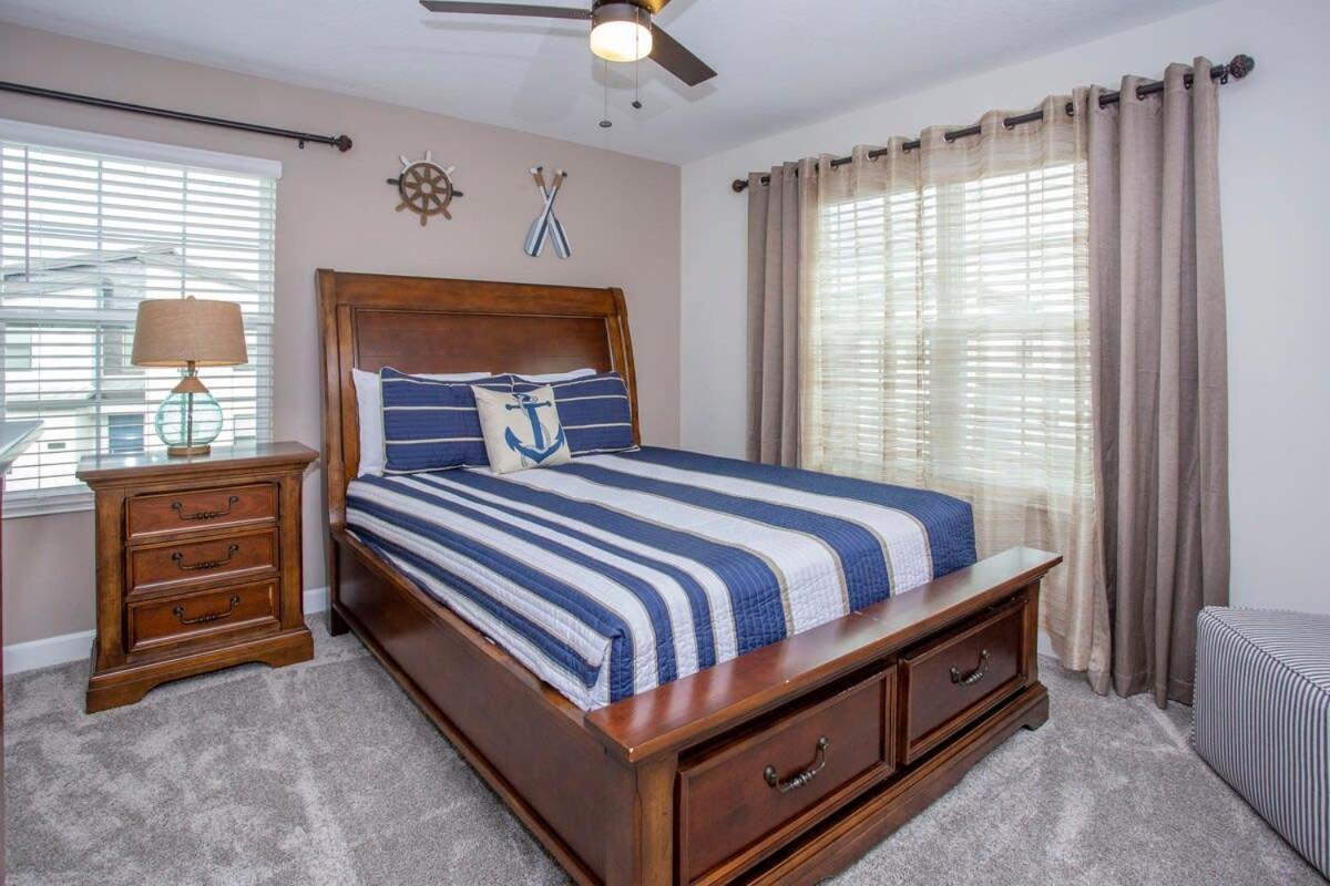 Wonderful 5 Bedroom W/ Pool Close To Disney 4801 Kissimmee Dış mekan fotoğraf