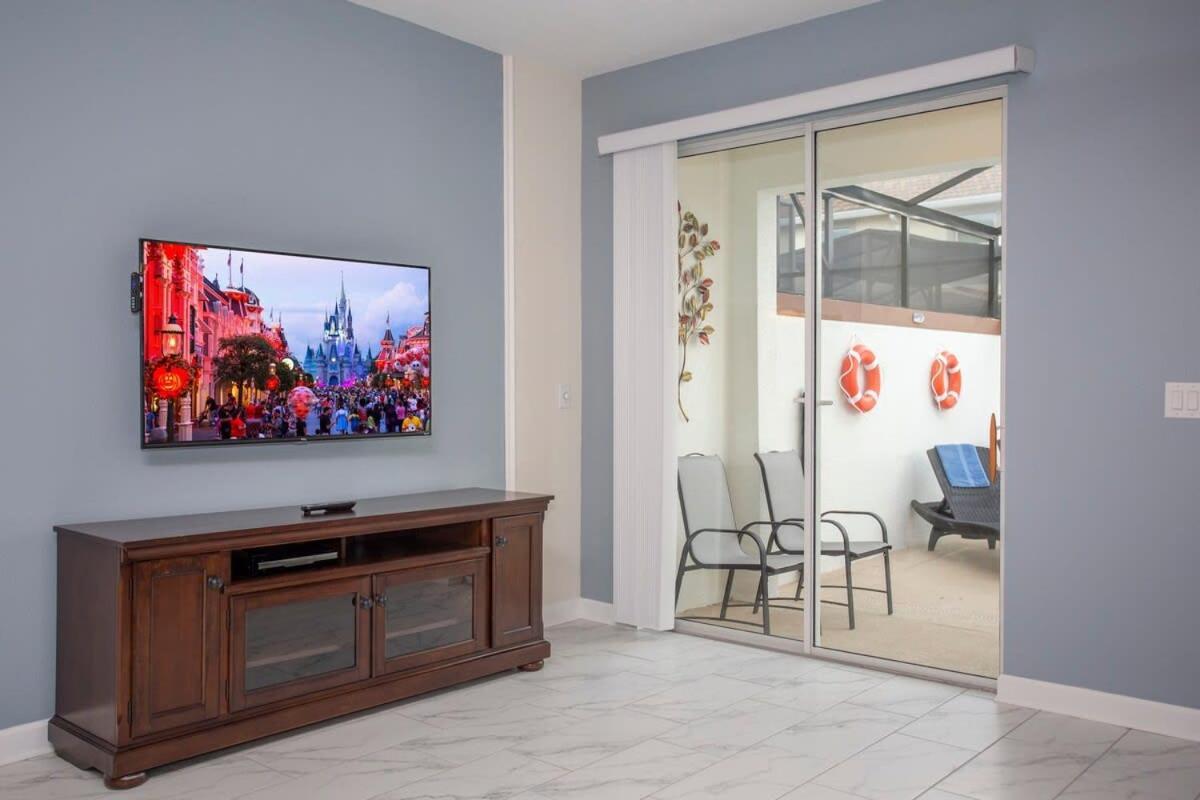 Wonderful 5 Bedroom W/ Pool Close To Disney 4801 Kissimmee Dış mekan fotoğraf
